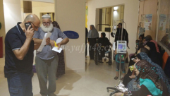 وفد من أهل الخير من مدينة اللد يزورون الأطفال المرضى في مستشفى تل هشومير